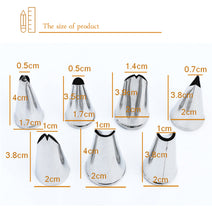 Creative Piping Nozzles - 7 Piece Set