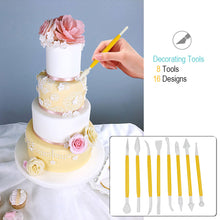 8pcs/Lot - Plastic Fondant Cake Decorating Tools