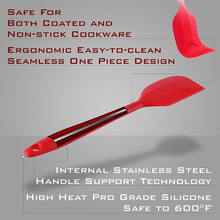 WALFOS Food Grade Non-Stick Silicone Spatula/Bowl Scraper