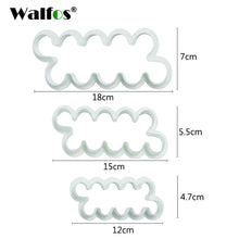3 Piece Fondant Rose Flower Cutter