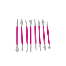 8pcs/Lot - Plastic Fondant Cake Decorating Tools