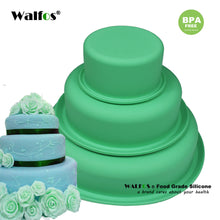Three Layer Silicone Fondant Cake Mold