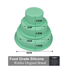 Three Layer Silicone Fondant Cake Mold