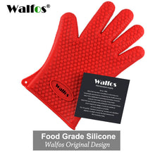 WALFOS Heat Resistant Silicone Kitchen BBQ Grill/Oven Glove (1 PC)