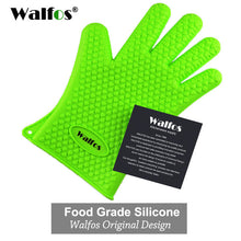 WALFOS Heat Resistant Silicone Kitchen BBQ Grill/Oven Glove (1 PC)