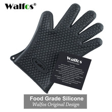 WALFOS Heat Resistant Silicone Kitchen BBQ Grill/Oven Glove (1 PC)