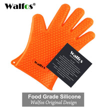 WALFOS Heat Resistant Silicone Kitchen BBQ Grill/Oven Glove (1 PC)