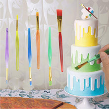 6 Pcs DIY Fondant Decorating Brush Set