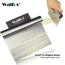 Multi-Purpose WALFOS Stainless Steel Dough Scraper