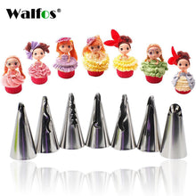 WALFOS 7Pcs Set Bobbi Skirt Russian Nozzle Piping Tips