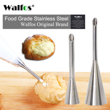 Walfos Pastry Puff Nozzle Tube Tips - 2 Pieces