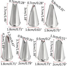 Russian Piping Nozzle Tip Set - Leaf & Petal Edition