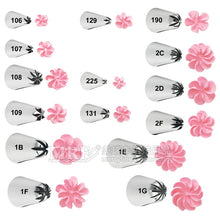 15 Piece Star Piping Nozzle Set